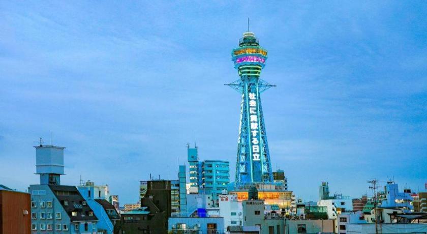 Hotel Naniwa Shinsekaimae โอซาก้า ภายนอก รูปภาพ